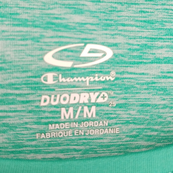 5 for $30 or 10 for $40 - Champion Green Long Sleeve Top Size Medium - Picture 3 of 5